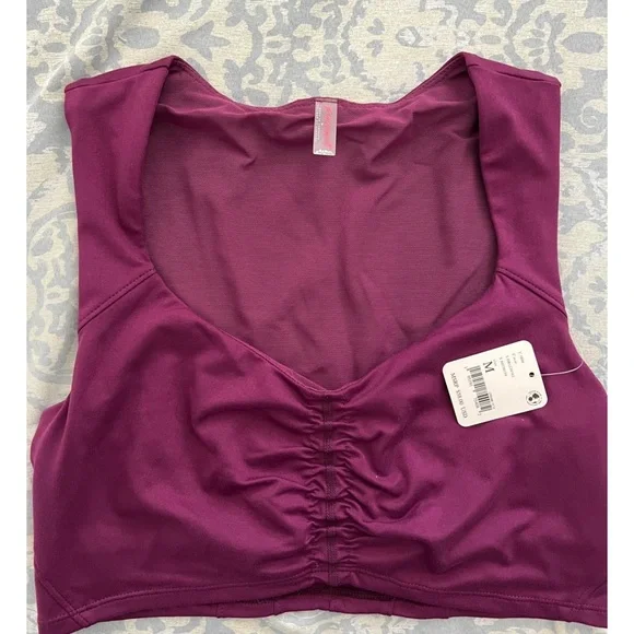 🍁SOLD🍁FREE PEOPLE PLEATS AND THANK YOU CAMI TANK SZ. M ( PRICE IS FRIM) - Picture 2 of 6